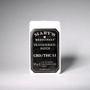 Mary's Medicinal's THC:CBD Transdermal Patch