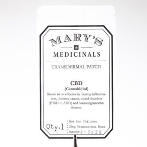 Mary's Medicinals - (Topical) CBD/THC 1:1 Patch