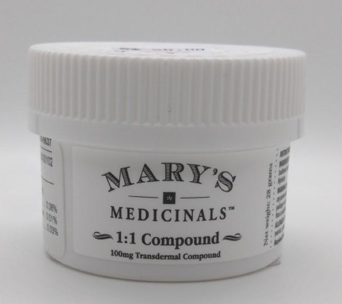 topicals-marys-medicinals-transdermal-compound-11-cbdthc-100mg