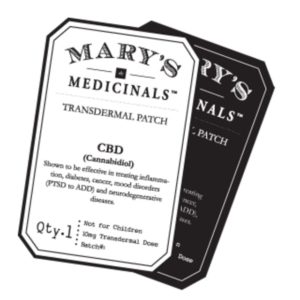 Mary's Medicinals Transdermal Patch CBD