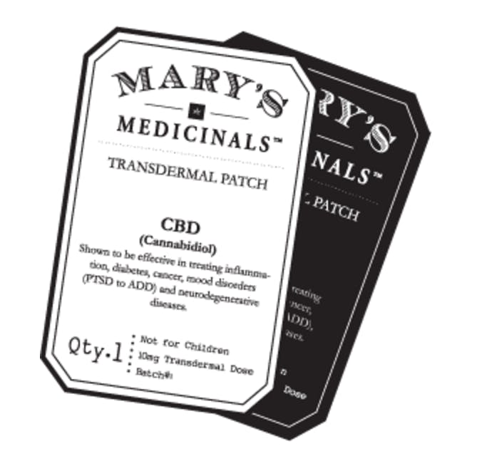 Mary's Medicinals / Transdermal Patch CBD