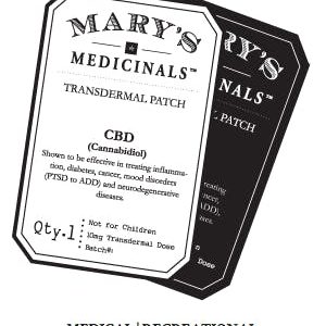 Mary's Medicinals Transdermal Patch CBD:THC