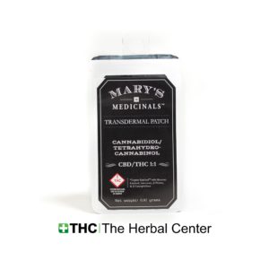 Mary's Medicinals Transdermal Patch – 1:1 CBD:THC