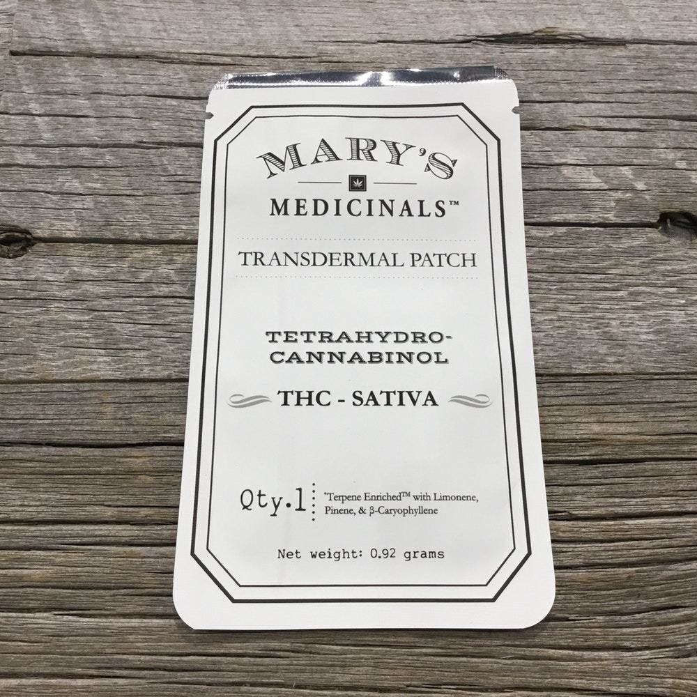 Mary's Medicinals Transdermal Patch Sativa 20mg