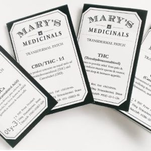 Mary's Medicinals Transdermal Patch THC Sativa