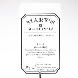 Mary's Transdermal Patch (CBD 30 pack)