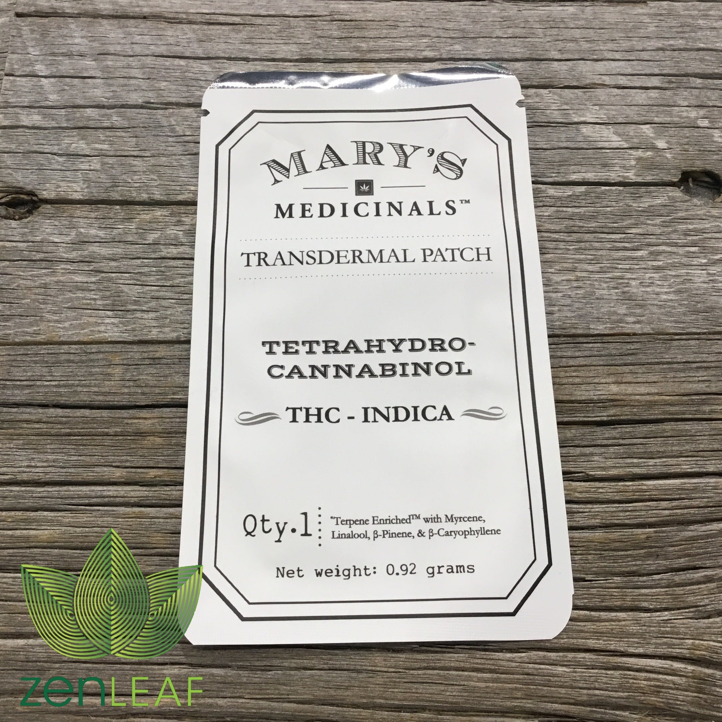 Mary's Transdermal Patch THC-Indica