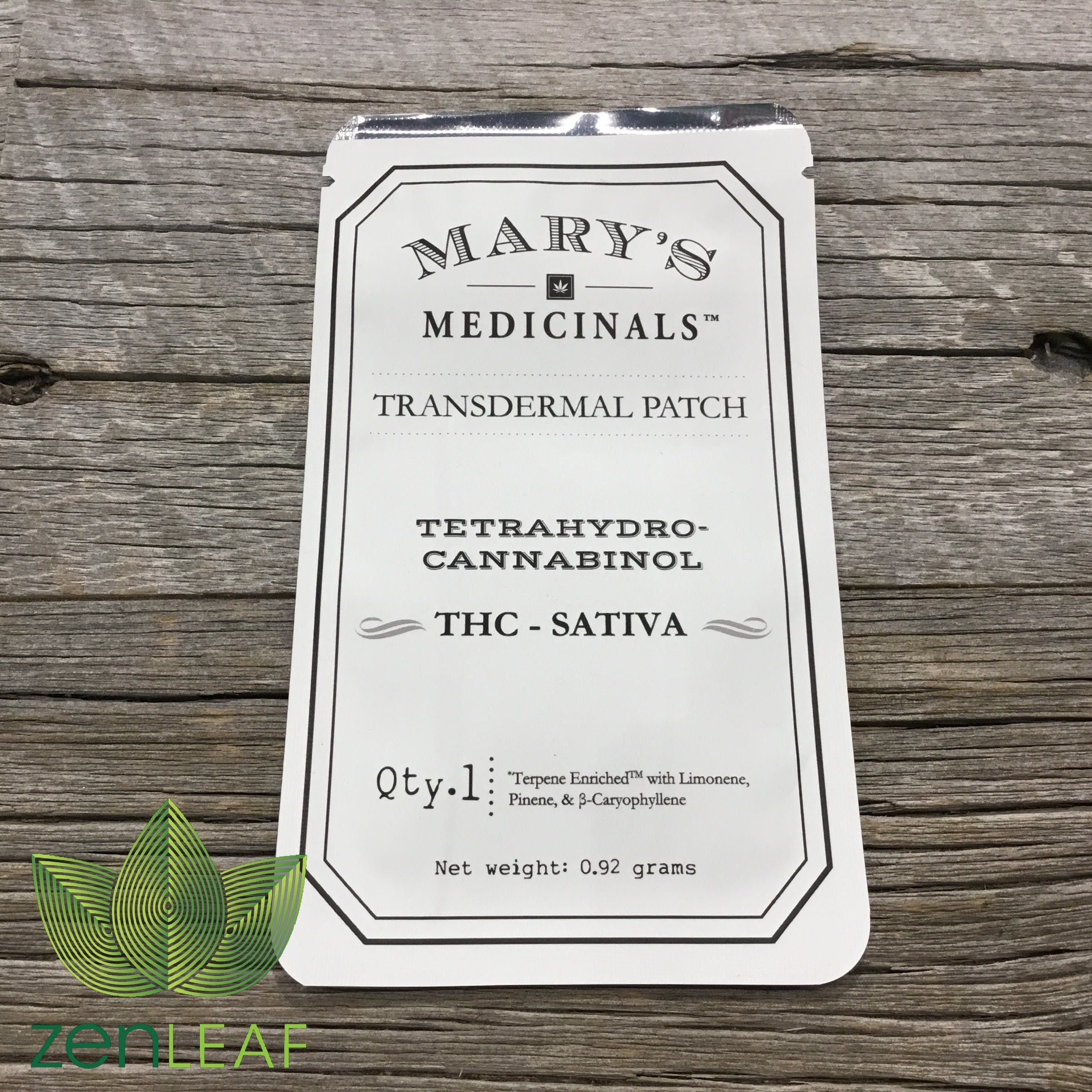 Mary's Transdermal Patch THC-Sativa
