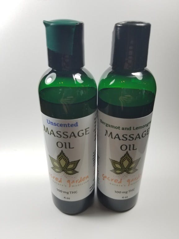 topicals-massage-oil-unscented-4oz-100mg-thc