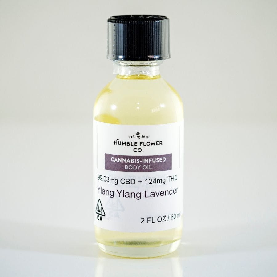 Massage Oil Ylang Ylang & Lavender