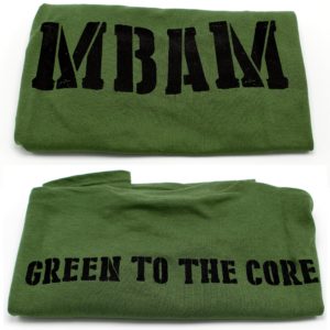 MBAM: Green to The Core Tee