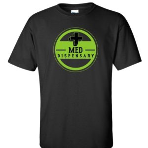 Med Dispensary Logo Tee