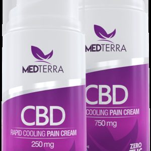 Med Terra CBD Rapid Cooling Cream 750 mg 3.4 fl oz