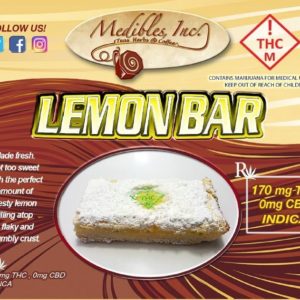 Medibles Lemon Bar Indica & Sativa