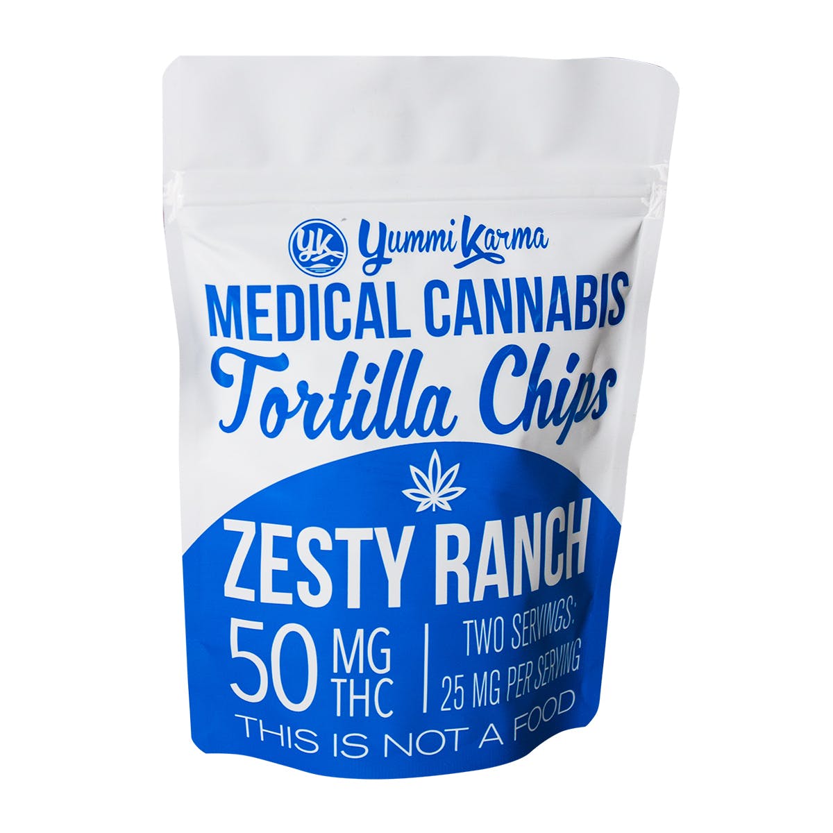 Medical Cannabis Tortilla Chips, Zesty Ranch 50mg