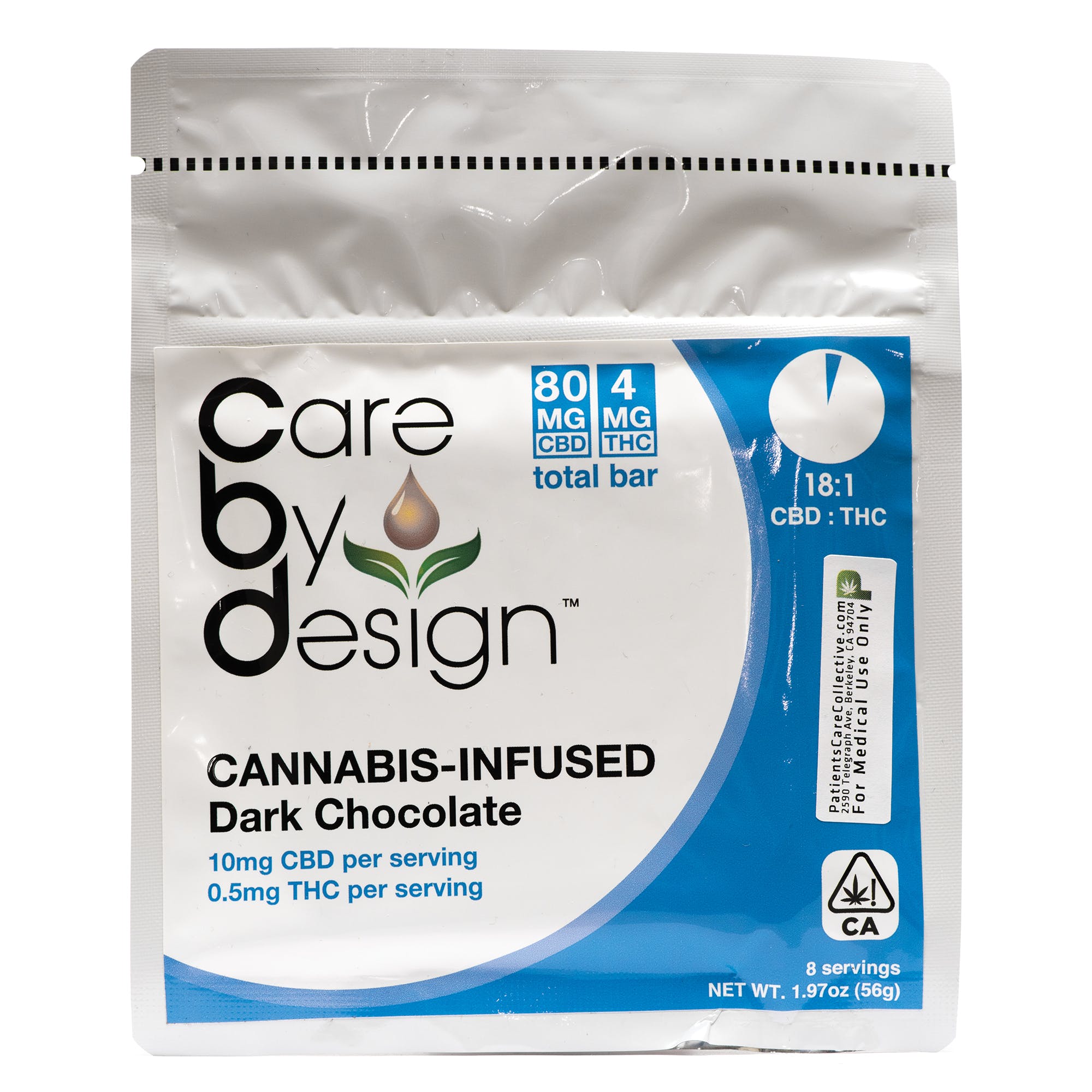 *Medical/Online(21+)* Care By Design- 18:1 Chocolate