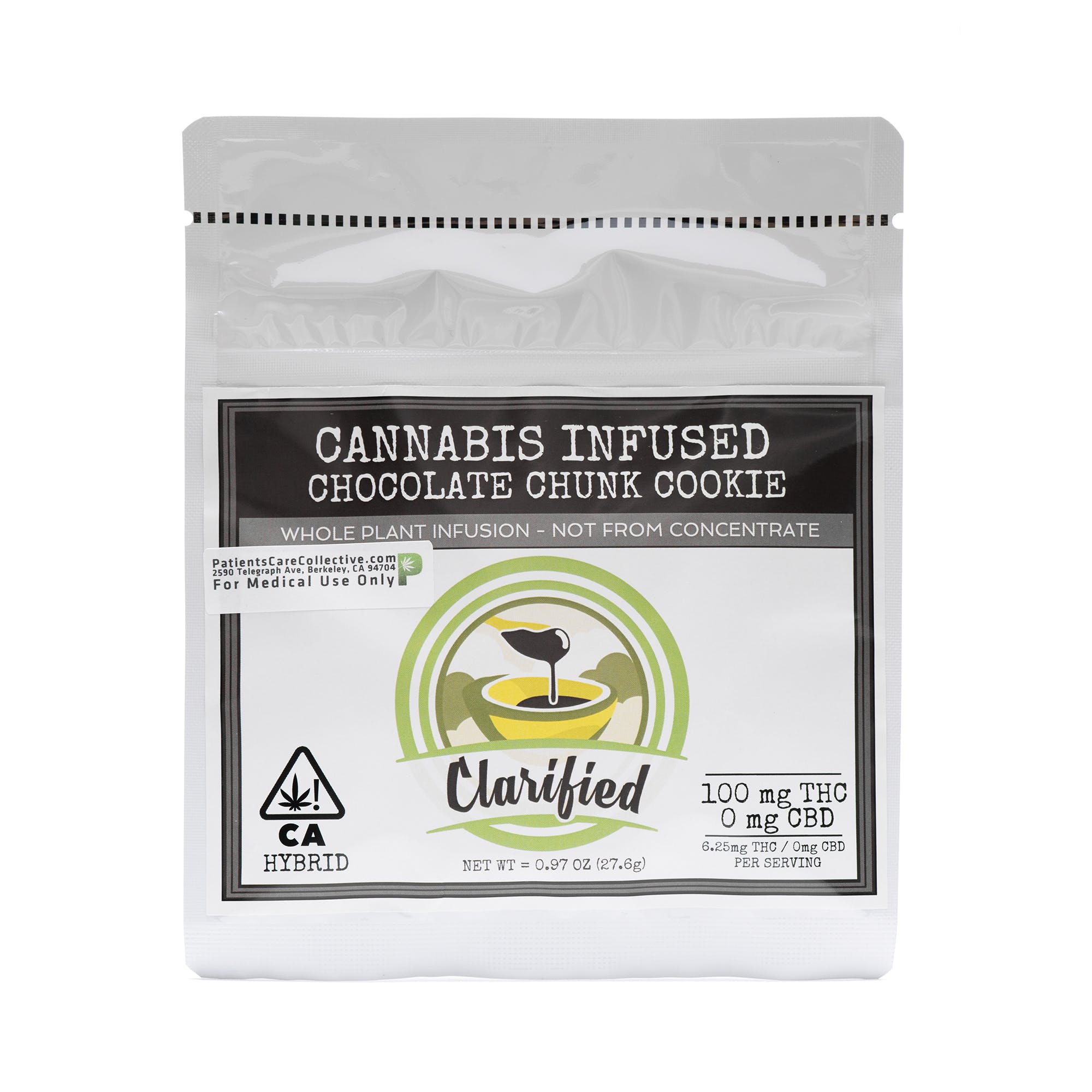 *Medical/Online(21+)* Clarified Cookie- Chocolate Chunk Cookie 100mg