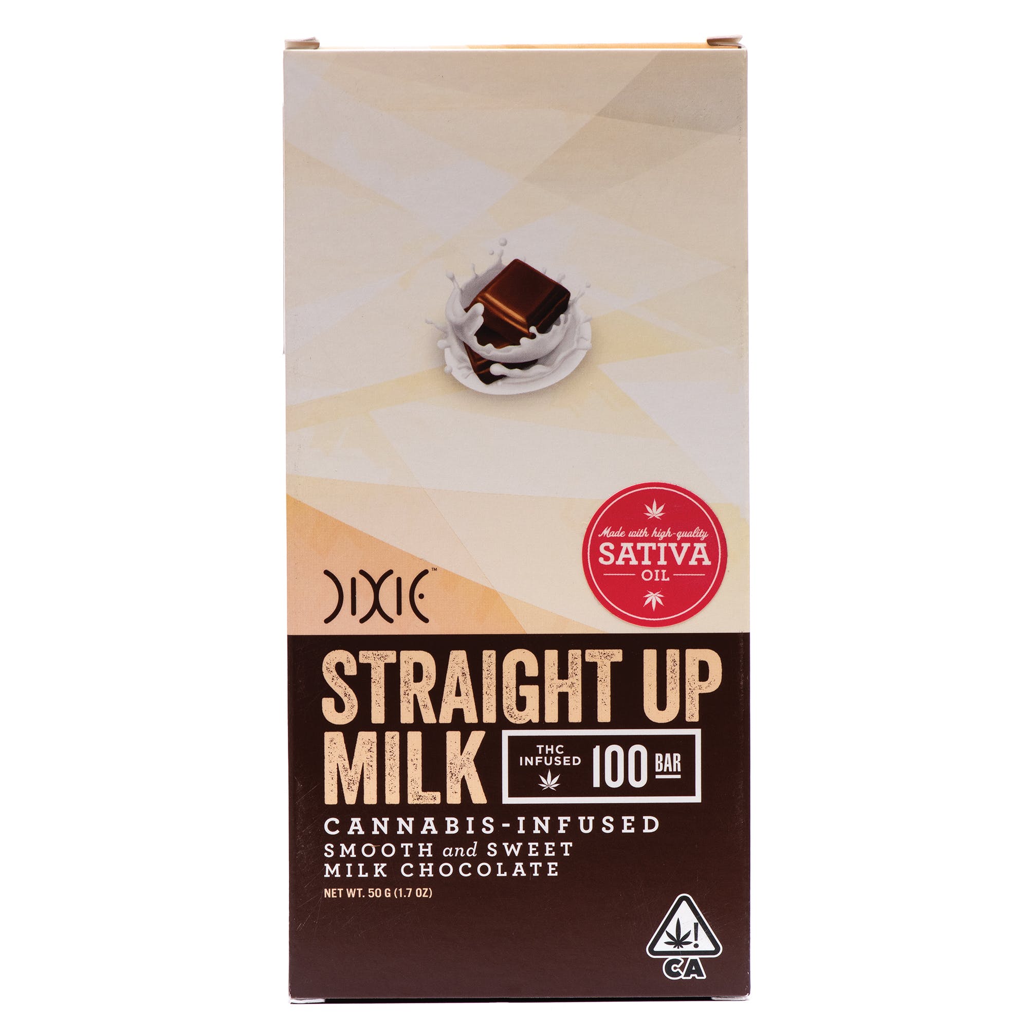 *Medical/Online(21+)* Dixie Elixirs Chocolates- Straight Up Milk (Sativa)