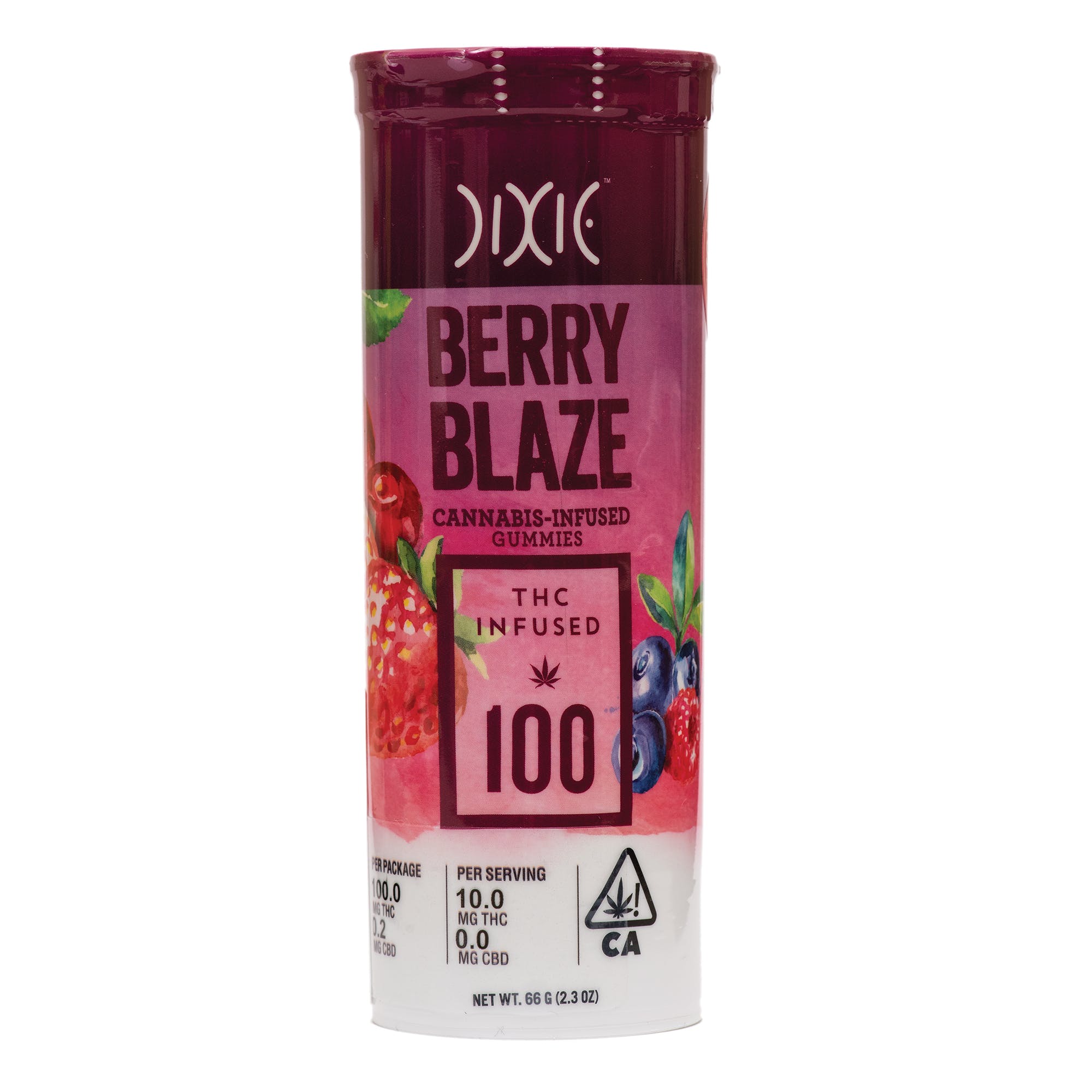*Medical/Online(21+)* Dixie Elixirs - Gummies Berry Blast Sativa