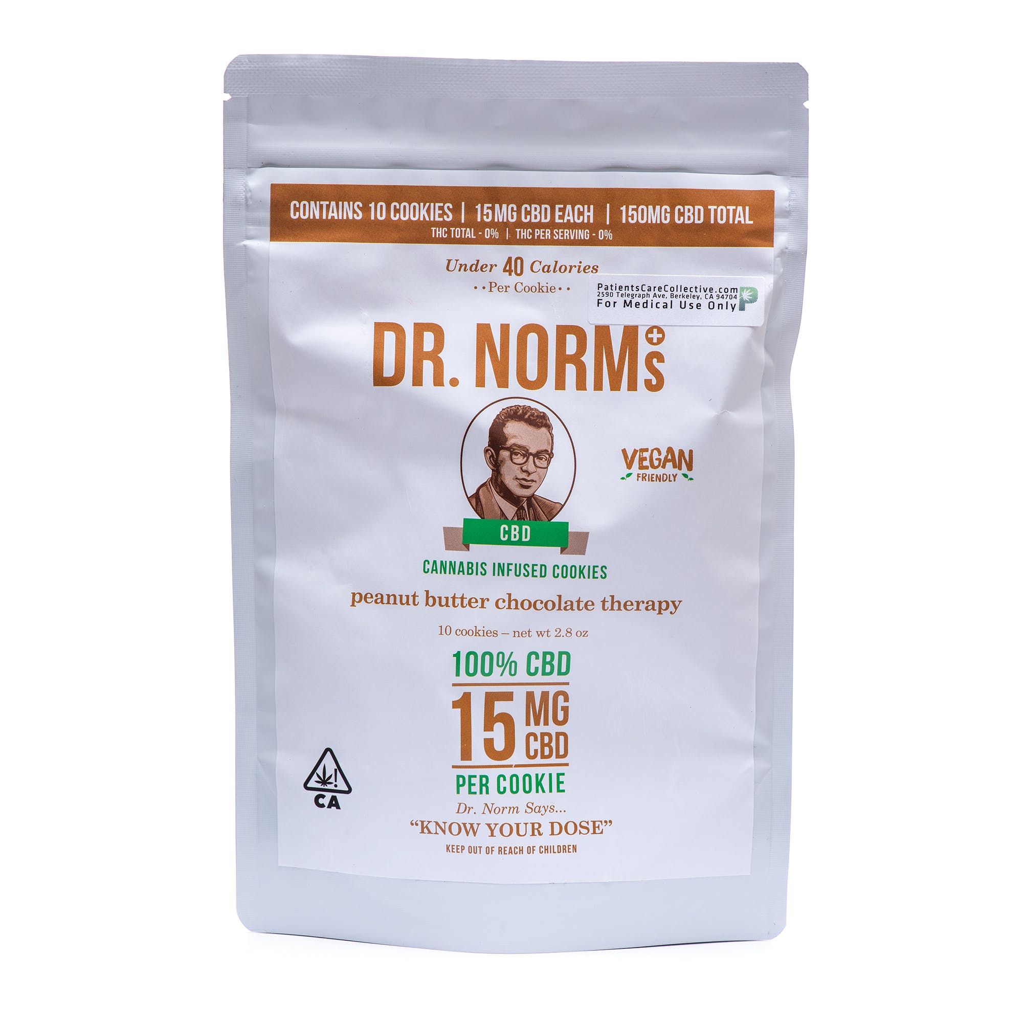 *Medical/Online(21+)* Dr. Norms - Peanut Butter Cookies CBD