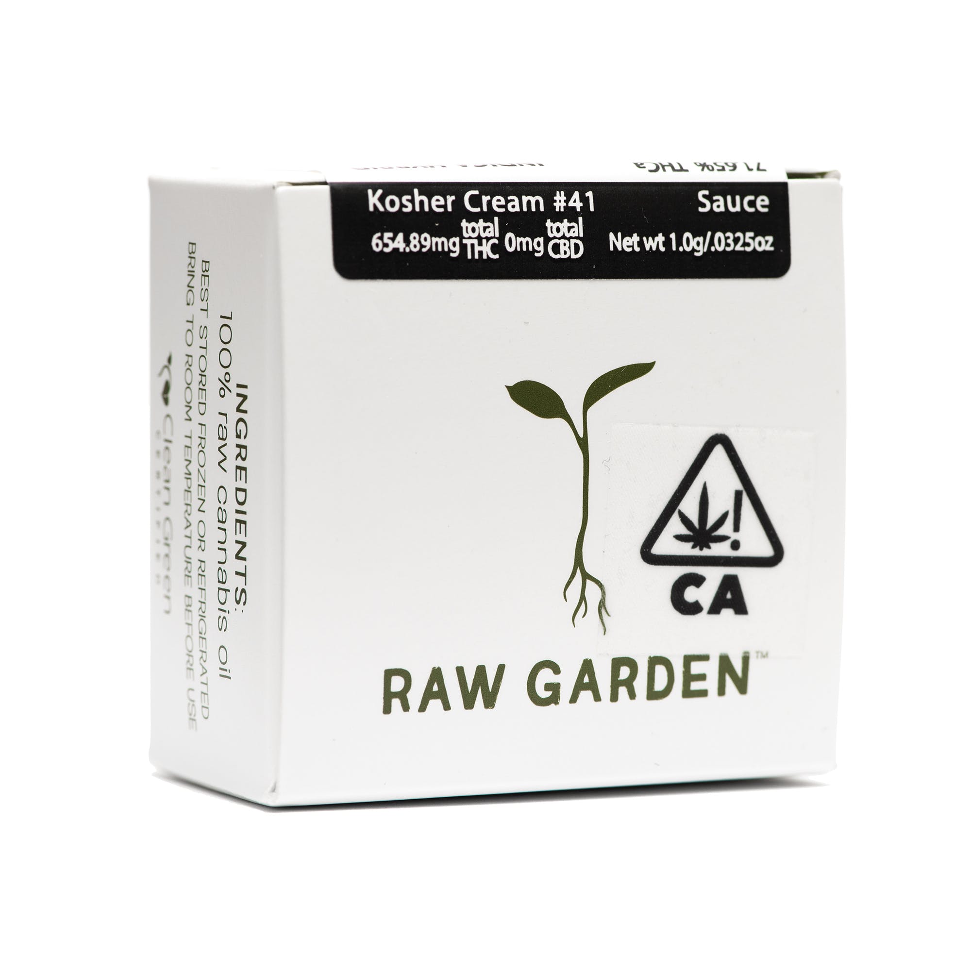 Medical/Online(21+) Raw Garden - Kosher Cream #41 Sauce