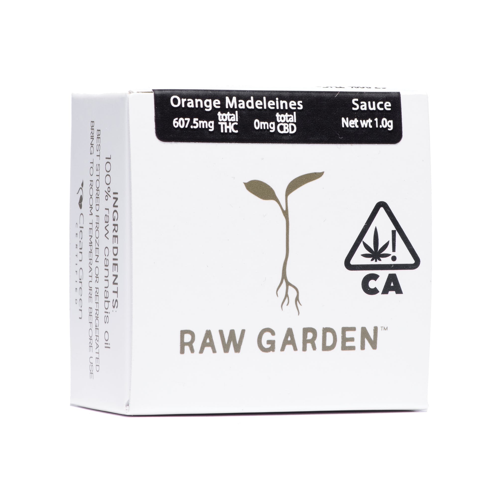 *Medical/Online(21+)* Raw Garden - Orange Madeleines
