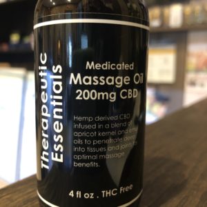 Medicated Massage Oil 200mg CBD