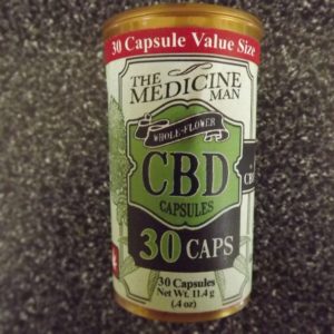 Medicine Man CBD Capsules - 30 count