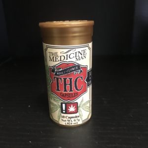 Medicine Man-THC Capsules #7256