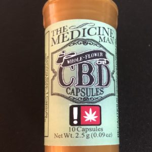 Medicine Man - Whole Flower CBD Capsules