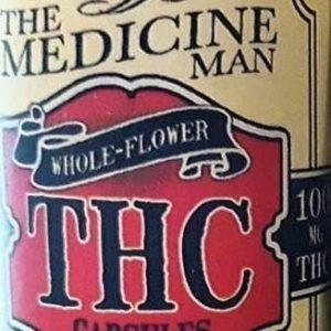 Medicine Man Whole Flower THC Capsules