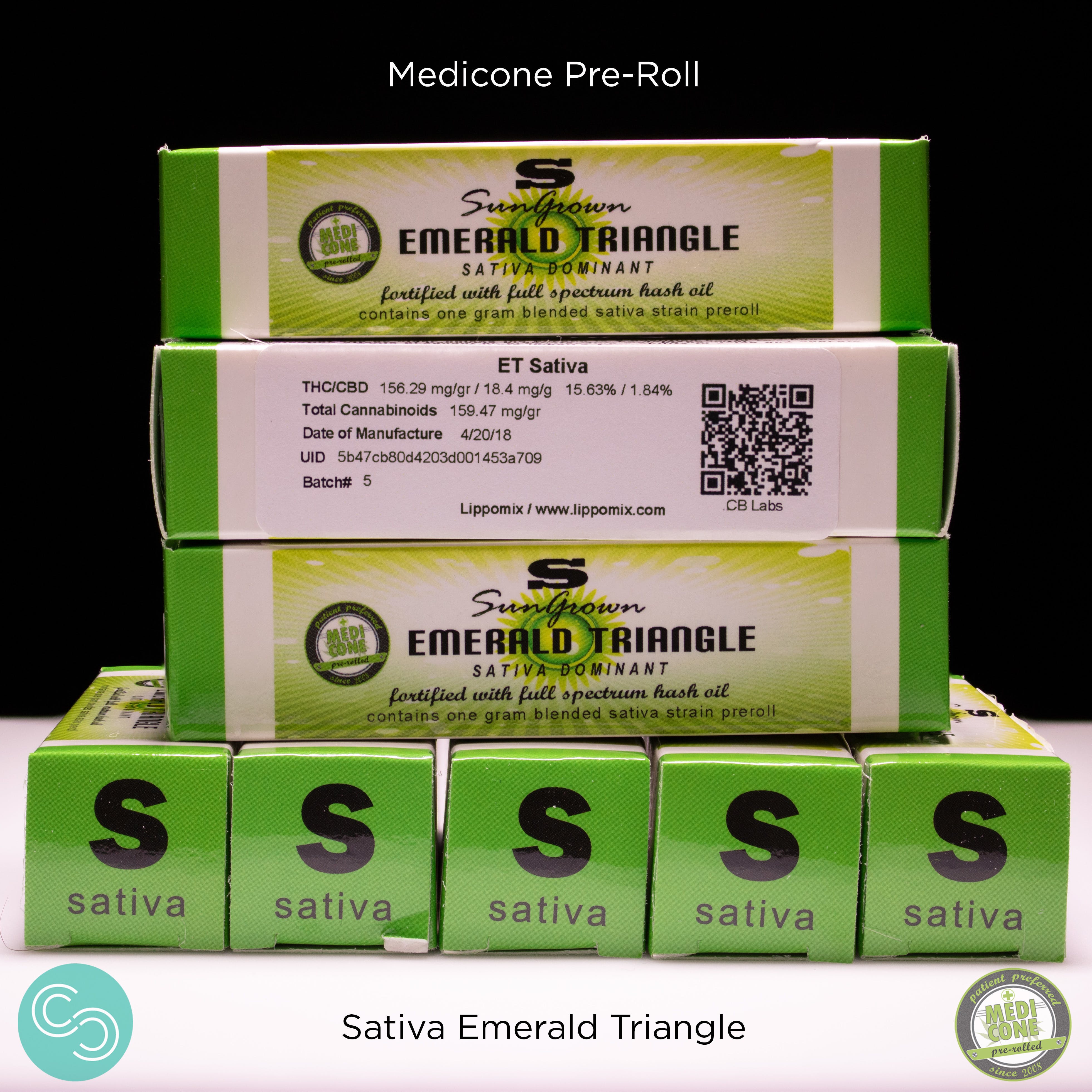 Medicone - Sativa Emerald Triangle - 16% THC