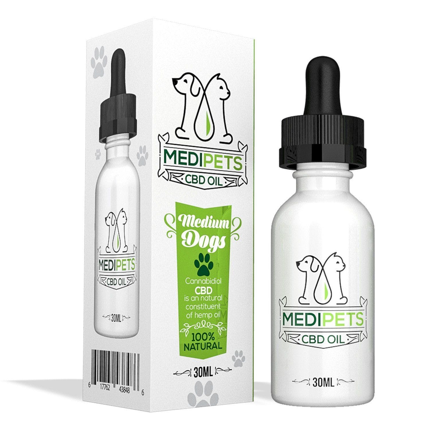 MediPets CBD Oil for Medium Dogs [50mg]