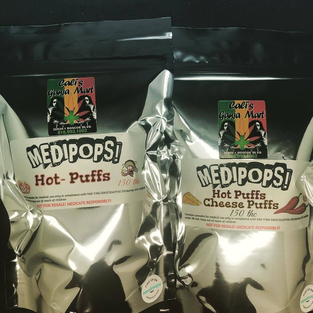 Medipops Cheese Puffs - 150 mg THC