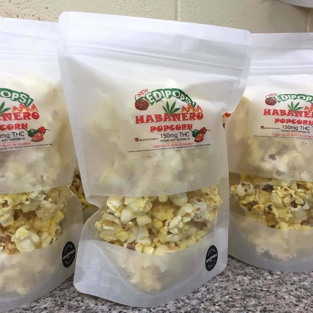 Medipops Habanero Popcorn - 150 mg THC