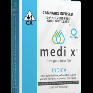 MediX Blueberry Gold Distillate Cartridge