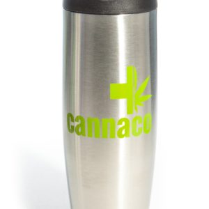 Metallic Stainless steel Tumbler with Cannaco logo