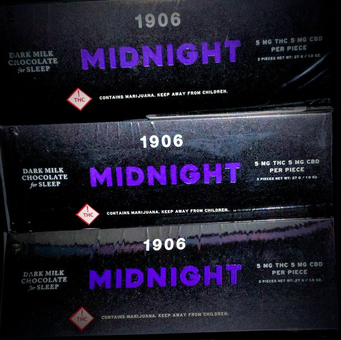 Midnight Chocolate 3 pack 1906 New Highs