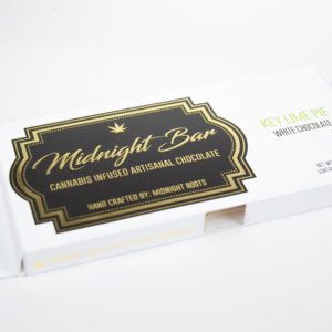 Midnight Roots Bar - Key Lime White Chocolate 200mg THC