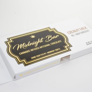Midnight Roots Bar - Milk Chocolate 200mg THC