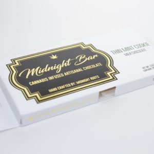 Midnight Roots Bars - Thin Mint Chocolate 200mg