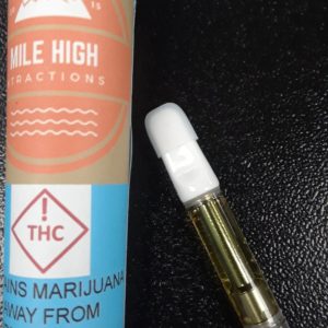 Mile High Xtractions- 1 gram Distillate Cartridge