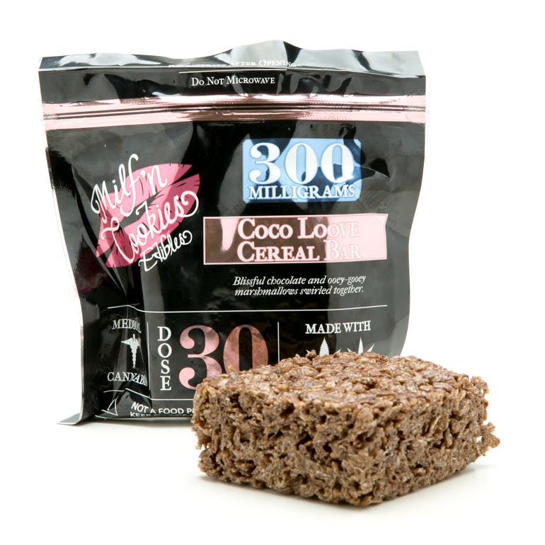 Milf Edible- Coco Love Cereal Bar 300MG
