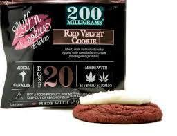 Milfin Cookies- Red Velvet Cookie 200mg