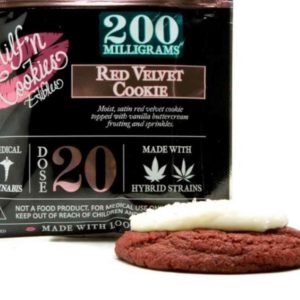 Milf'n Cookies - Red Velvet Cookie 200mg.