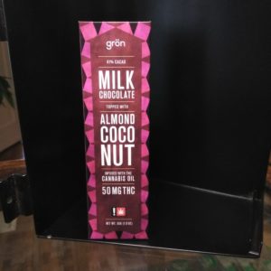 Milk Chocolate Almond Coconut Bar