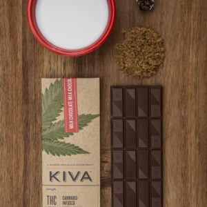 Milk Chocolate Bar 100 MG by Kiva