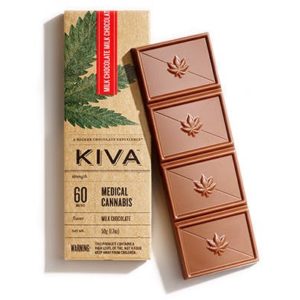 Milk Chocolate Bar - 40mg THC (Kiva)