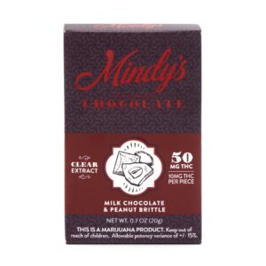 Milk Chocolate Peanut Brittle -Mindys Edibles