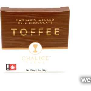 Milk Chocolate Toffee- 1:1 Bar- CF